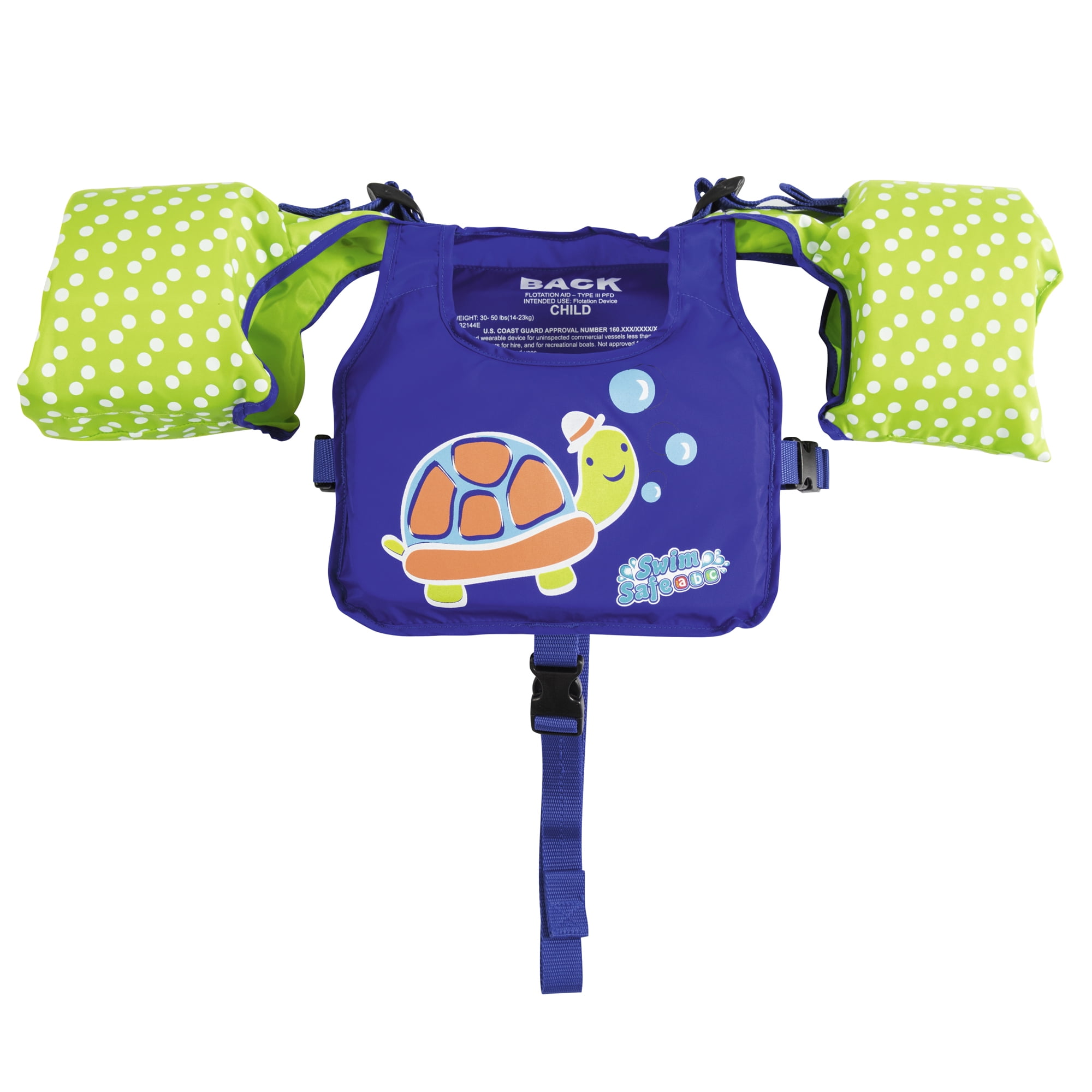 Swim Safe Swim Pal Duo, Blue/Green Turtle
