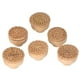 thumbnail image 3 of 6 pomos redondos para cajón, de madera, tejido de ratán, hechos a mano, tiradores de puerta para muebles de cocina y dormitorio, 3 of 12