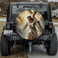 thumbnail image 2 of Lotusprinthandmade Jesus Christian Spare Tire Cover Without Backup Camera Hole, 2 of 6