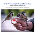 thumbnail image 3 of 4Pcs Handheld Hummingbird Feeders, 4.5x3cm Flower Wild Bird Feeders Wild Bird Feeding Tool For Outdoors, 3 of 8