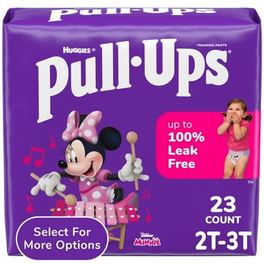Pull-Ups Girls' Potty Training Pants, 2T-3T (16-34 lbs), 23 Count (Select for More)