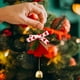 thumbnail image 1 of Campanas de Árbol de Navidad Colgantes, Campanas Colgantes, Decoración de Timbre, Campana de Viento Colgante para Coche de Navidad, Regalo, Decoración Navideña, 1 of 6