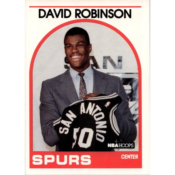 1989 NBA Hoops David Robinson Rookie Card