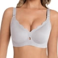 thumbnail image 1 of Supportive Wireless Bra for Everyday Comfort with Full Coverage and Seamless Cups for Lift and Shape – Soft Underwire Design for Daily Wear, 1 of 6