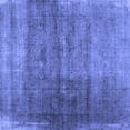 thumbnail image 1 of Ahgly Company Indoor Square Abstract Blue Contemporary Area Rugs, 6' Square, 1 of 4