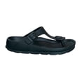 thumbnail image 4 of Andrew By Andrew Stevens Women’s Comfort Slide Thong Buckle EVA Flat Sandal, 4 of 4
