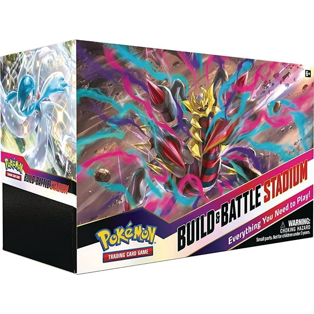 Estadio de construcción y batalla de Pokémon TCG Sword & Shield Lost Origin