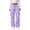 Purple #031, variant on Cargo Pants for Women Wide Leg Baggy Hiking Pants Lightweight High Waisted Drawstring Straight Leg Cargo Work Pant, M