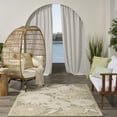 thumbnail image 5 of Nourison Aloha 5'3" x 7'5" Ivory Sage Outdoor Rug, 5 of 10