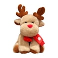 thumbnail image 1 of Juguete de peluche navideño, linda figura, muñeca, decoración del hogar, regalo para abrazar, colección Reno A, 1 of 9