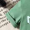 thumbnail image 6 of Baby Boy Outfits Short Sleeve Letter T Shirt Pullover Tops Cartoon Prints Shorts Outfits Boy Baby Clothes Green 6 Months-12 Months, 6 of 6