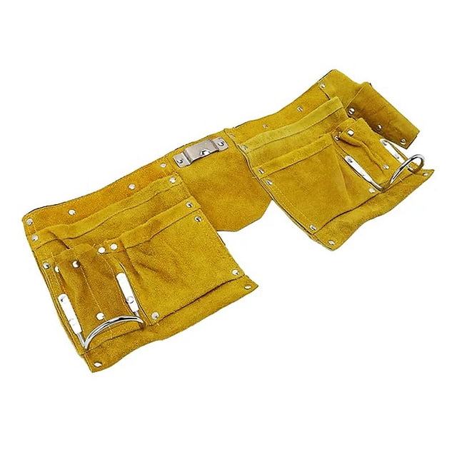 Estuche de cuero con 10 bolsillos ApronPro 1 pza 10 Bolsillos Cuero VentDepot MXONP-001