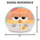 thumbnail image 4 of Teeturtle Bob Esponja Peluche Reversible de 6" - Mejillas Areniscas y Patricio Estrella - Exclusivo de Bikini Bottom Buddies - Lindo Animal de Peluche Suave Kawaii, 4 of 4