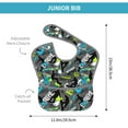 thumbnail image 4 of Kdxio sport sonw board Bibs For Babies, Baby Bibs for Eating, Toddler Bibs, Waterproof Bibs, Feeding Bibs, for Toddlers, Boys, Girls, 4 of 8