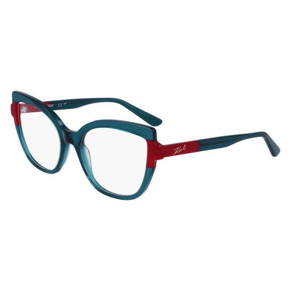 Eyeglasses KARL LAGERFELD KL 6132 317 Green/Cherry