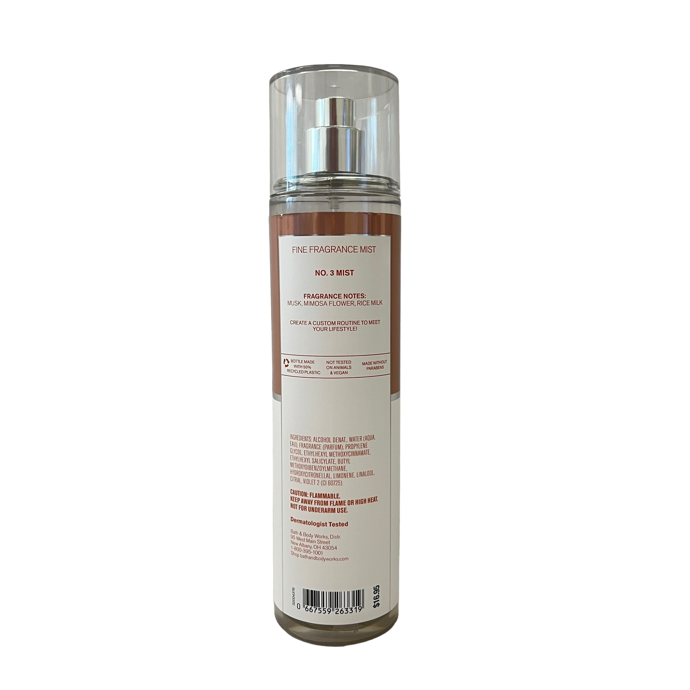 Bath & Body Works Musk No 3 Fine Fragrance Mist 8 fl oz