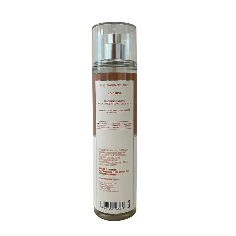Bath & Body Works Musk No 3 Fine Fragrance Mist 8 fl oz 2