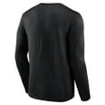 thumbnail image 3 of Men's Black New Orleans Saints Advance to Victory Long Sleeve T-Shirt, 3 of 3