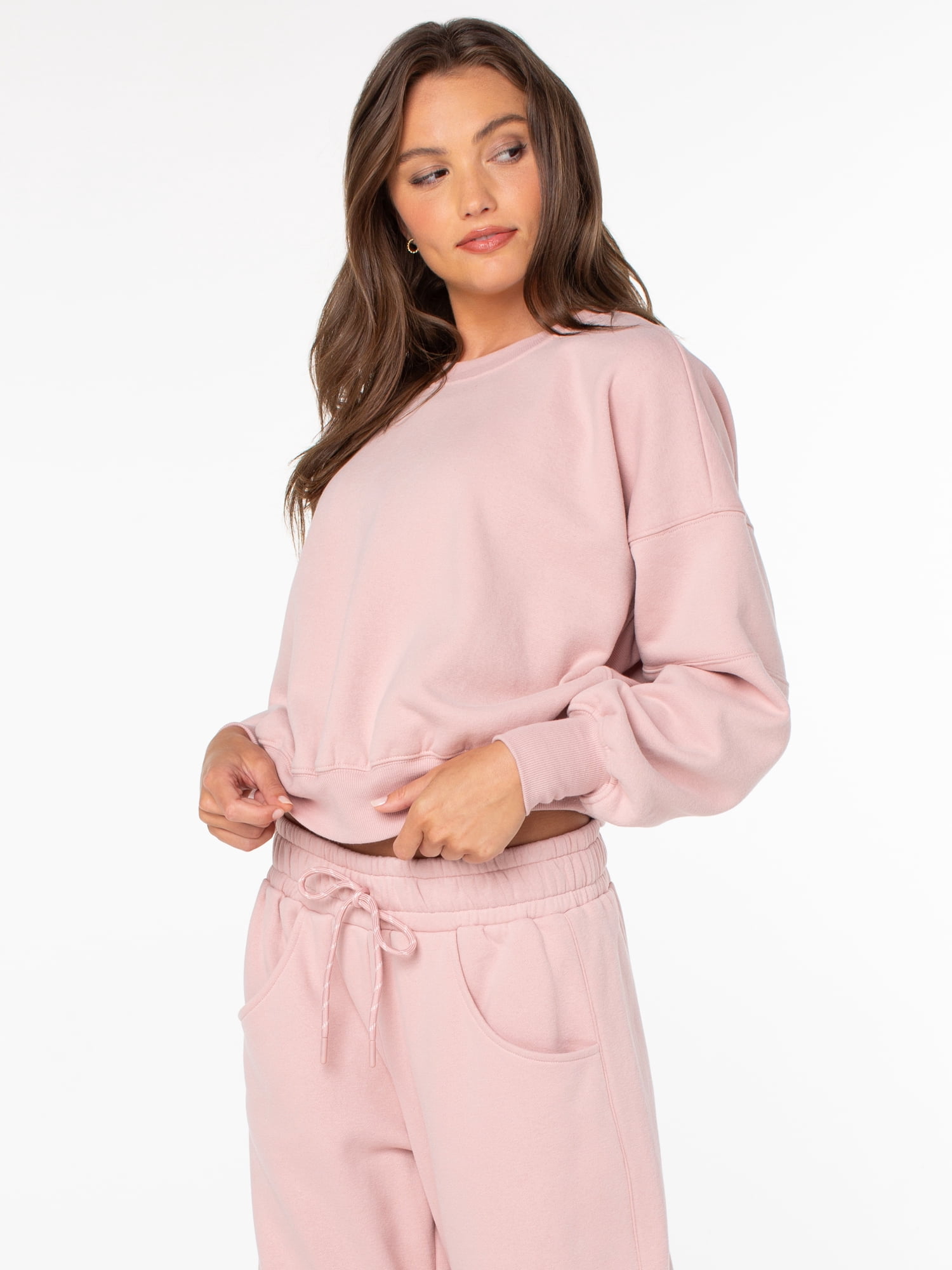 Celebrity Pink Women's and Women's Plus Pullover Sweatshirt, Sizes XS-4X