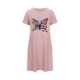 thumbnail image 5 of WJHWSX Nightgowns for Women,Womens Nightgown,Easy Care,Soft,Printed,Pink,S(US:4), 5 of 7