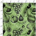 thumbnail image 2 of Soimoi Poly Georgette Fabric Mix Fruits Print Fabric by Yard 52 Inch Wide, 2 of 6