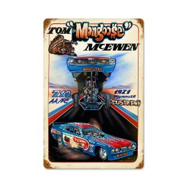 hot wheels metal sign