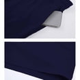 thumbnail image 4 of Yievot Mens Swim Trunks Drawstring Elastic Waist Bermuda Shorts Breathable Gym Workout Athletic Shorts with Pockets, 4 of 6