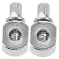 thumbnail image 4 of QIFULL 2Pcs Drum Kit Pedal Hammer Counterweight Silver Metal Replacement Drum Foot Pedal Parts, 4 of 7