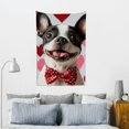 thumbnail image 5 of ZFLMY Cute Dog Hearts Wall Hanging Tapestry 100% Polyester Home Decor 40*60in, 5 of 6