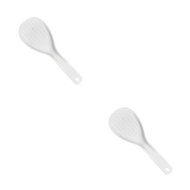 Redempat Extra Large Rice Spoon Easy Serving In Generous Portions White