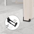 thumbnail image 1 of pitrice 2Pcs Sliding Barn Door Floor Guides Bottom Guide Floor Mount Mounted Track, 1 of 7