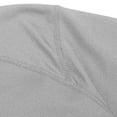 thumbnail image 6 of hoksml Men's Mock Neck Compression Long Sleeve Shirt, Side Sport Dot Print Panel Slim Cut Quick Dry Athletic Base Layer in Solid Colors, 6 of 8