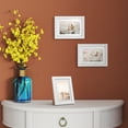 thumbnail image 5 of Giftgarden 4x6 Picture Frame Set of 4, White Frames for 4 by 6 Photos with Mat, Wall and Tabletop Display, 5 of 7