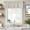 Pink, variant on Pink Green Flowers Farmhouse Short Window Curtain Valances, Country Botanical Abstract Floral Patterned Rod Pocket Kitchen Valances for Living Room Bedroom Bathroom Cafe 60" x 18"