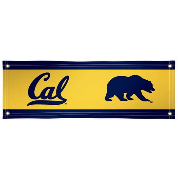 Cal Bears 2' x 6' Vinyl Alternate Logo Banner