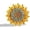 E, variant on Yellow Flower Rhinestone Sunflower Brooch Enamel Crystal Plant Pin Charm Sun Flower Coat Brooch for Women