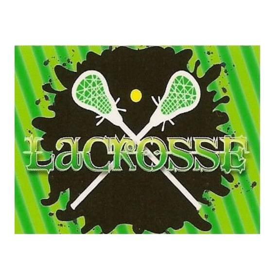 Lacrosse Edible Icing Image