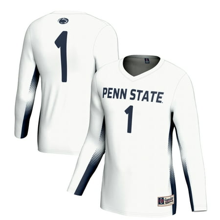 Unisex GameDay Greats #1 White Penn State Nittany Lions Lightweight Volleyball Jersey