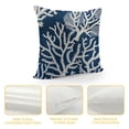 thumbnail image 4 of Wuche  Navy Blue Nautical Ocean Starfish Coral Seahorse Anchor Throw Pillow Covers, Ocean Nautical Gifts, Sea Animal Pillow Cases Home Ship Sofa Decor, 4 of 5