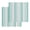 Grey Turquoise, variant on Navy Blue Grey Stripe Kitchen Dish Towels for Drying Dishes Set of 2, Farmhouse Minimalist Striped Waffle Weave Microfiber Hand Tea Bathroom Towels Quick Dry & Absorbent Towel 12x12