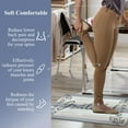 thumbnail image 5 of Findosom 2pcs Gray Kitchen Rug Set,18"x30"+18"x47" Non-slip Anti-Fatigue Kitchen Mats Farmhouse Waterproof Kitchen Runner,Ergonomic Comfort Cushioned Standing Mat for Floor,Home,Office,Sink,Laundry, 5 of 8
