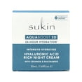 thumbnail image 5 of Sukin AquaBoost 3D, Hyaluronic Acid Rich Night Cream, 1.69 fl oz (50 ml), 5 of 7