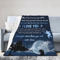thumbnail image 2 of Gifts for Wife, To My Wife Blanket from Husband, Birthday Wedding Anniversary Valentine's Day Romantic Presents Love Gifts for Her Women, Super Soft Flannel Throw Blanket, 50x60 Inch, 2 of 6