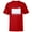 Red, variant on Holiday Snow Logo with Rocket Raccoon and Snowman - Short Sleeve T-Shirt for Kids - Customized-Red