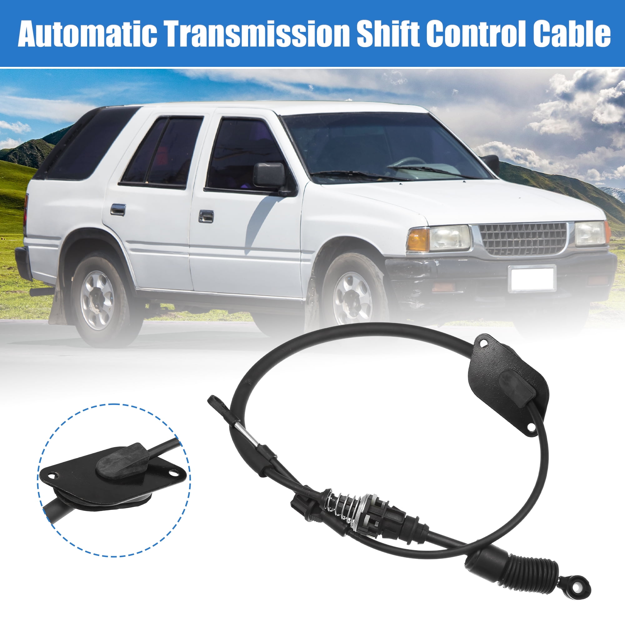 Unique Bargains Auto Gear Shift Cable Transmission Shifter Cable Replace Fit for Isuzu Rodeo 1998-2004
