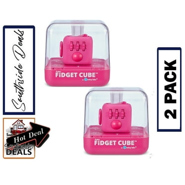 Fidget Original Cube Solid Pink (Pink) by ZURU 2 Pack
