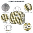 thumbnail image 2 of Insulated Lunch Tote for Burgers & Sandwiches - Waterproof, Durable & Stylish Thermal Lunch Bag for Office, Work or School - Leakproof & Spacious for Fast Food & Meal Prep (Multiple Colors), 2 of 3