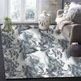 thumbnail image 5 of Area Rugs Indoor Non-Slip Rectangle Rug 2x3 Ft Chinese Style Retro Mountains and Rivers Plant Rug Rubber Backing Floor Mats Non Shedding Home Decor Carpet for Entryway Living Room, 5 of 8