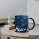 thumbnail image 4 of Taza de cerámica con 12 constelaciones del zodiaco que cambia de color | Taza mágica sensible al calor para café y té | Apta para lavavajillas y microondas | Regalo único para amantes de la, 4 of 5