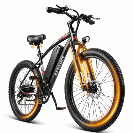 Setohet 26" Electric Bike for Adults , Powerful Peak 1200W E Bike with 36V Removable Battery: 7-Speed Mountain Bike ,UL2849